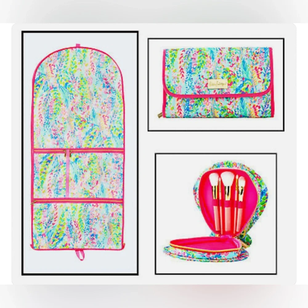 Lilly Pulitzer Travel Set Catch The Wave - Picture 6 of 16